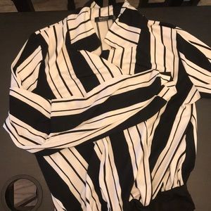 Striped Bodysuit